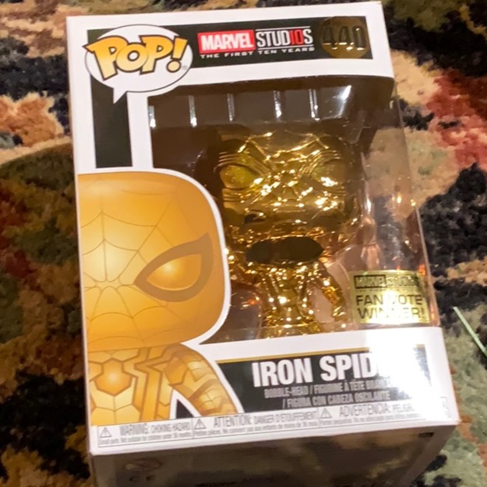 Golden iron spider
